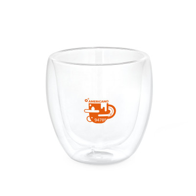 AMERICANO. Borosilicate glass cup 220 mL